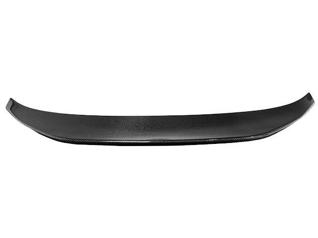 Carbon fiber rear spoiler wing for 2022-up Toyota GR86 and Subaru BRZ, JDM style, by Street Driven Performance.