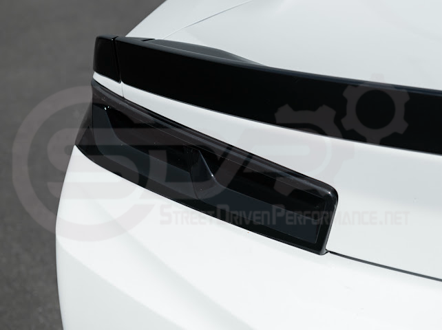 2016-2018 CHEVROLET CAMARO | SMOKE TINTED REAR TAIL LIGHT TRIM BEZEL COVER PAIR