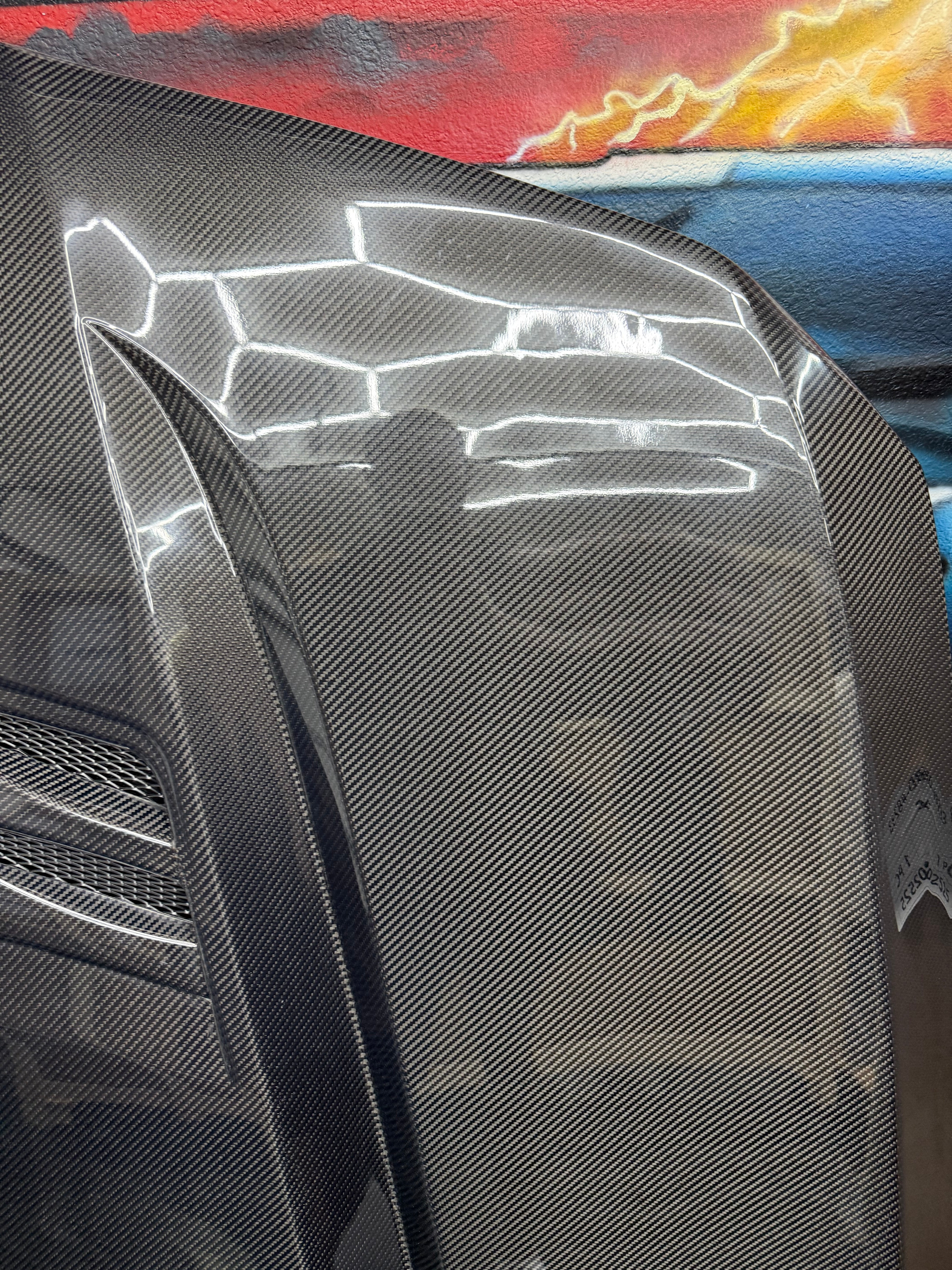 2019-2020 Cadillac CT6  | Aggressive Style Carbon Fiber Vented Hood (All Models)