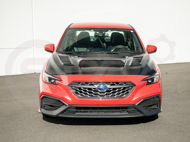 2022-UP SUBARU WRX | JDM VRS STYLE CARBON FIBER FRONT VENTED HOOD