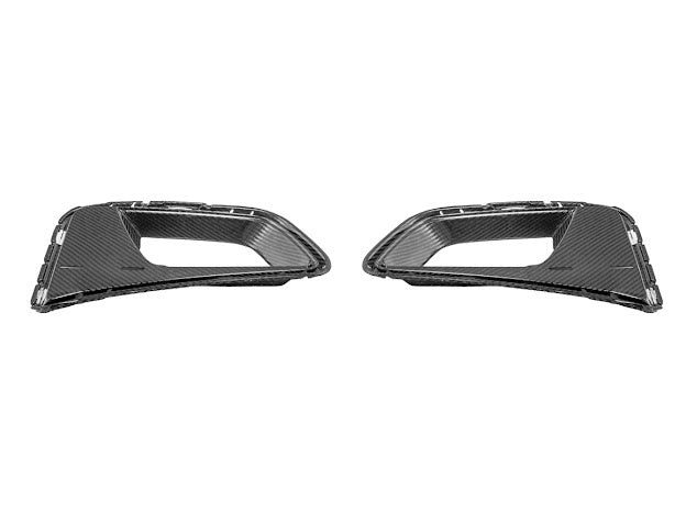 2017-UP CAMARO ZL1 1LE FRONT AIR DUCT BEZELS & CANARDS DIVE PLANES