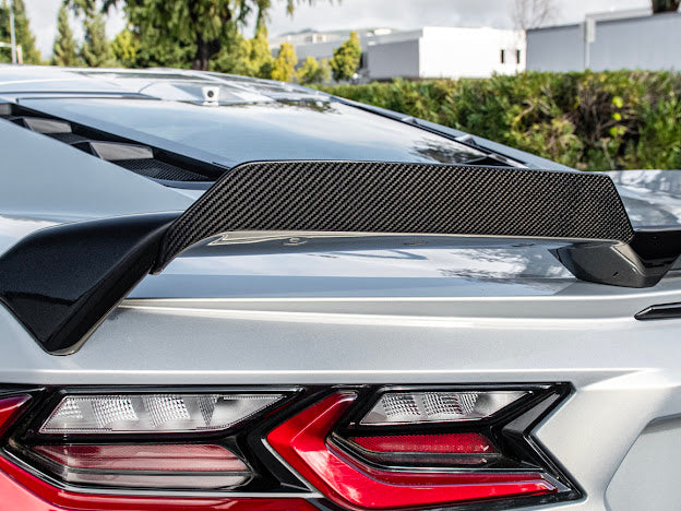 2020+ CHEVROLET CORVETTE C8 STINGRAY & Z51 | WICKERBILL REAR TRUNK SPOILER WING