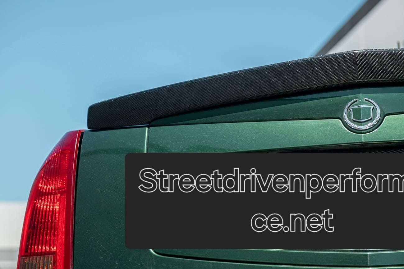2003-2008 Cadillac CTS-V, V1 | SDP Performance Style CARBON FIBER Wickerbill Spoiler Wing