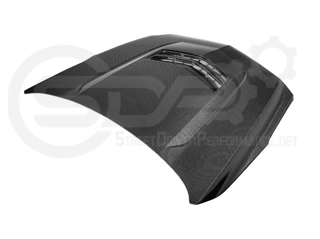 2016-2019 Cadillac ATS / ATS-V - Carbon Fiber Vented Front Hood