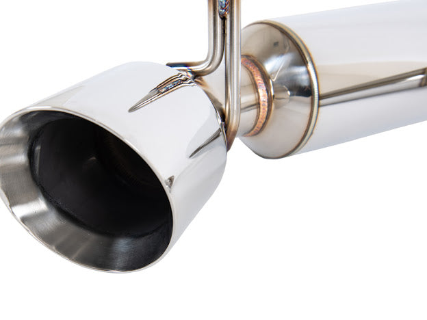 2008-2013 INFINITI G37 COUPE | MUFFLER AXLE BACK EXHAUST (ANDOLIZED SILVER OR BURNT BLUE TIPS)