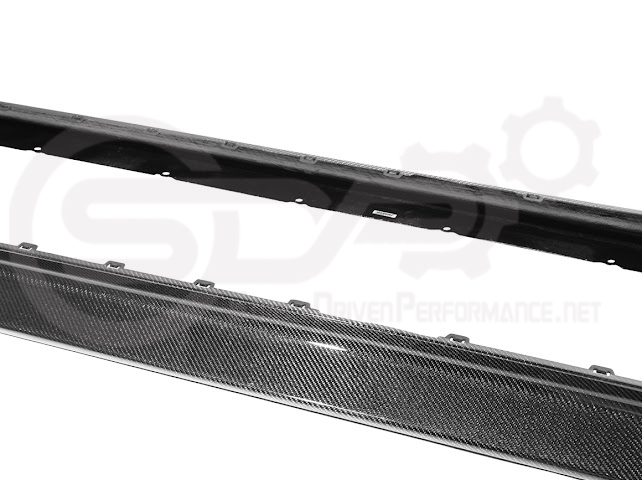 2021-UP BMW G80 M3 SEDAN | 3D STYLE CARBON FIBER ADD-ON SIDE SKIRTS ROCKER PANEL EXTENSION GROUND EFFECTS