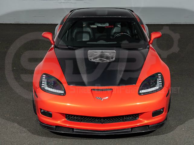 2005-2013 C6 Corvette - Carbon Fiber B-Pillar / Halo Cover