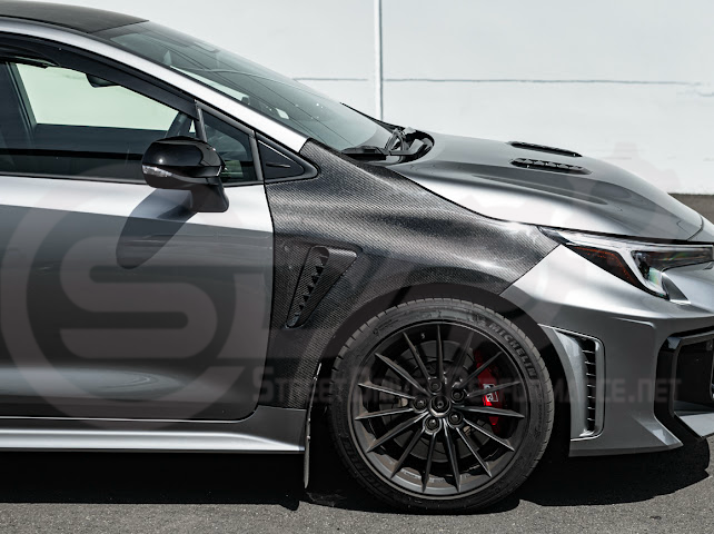 2023-UP GR COROLLA | FACTORY STYLE CARBON FIBER FRONT SIDE FENDERS WITH VENTS (PAIR)