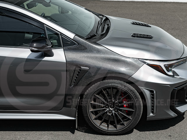 2023-UP GR COROLLA | FACTORY STYLE CARBON FIBER FRONT SIDE FENDERS WITH VENTS (PAIR)
