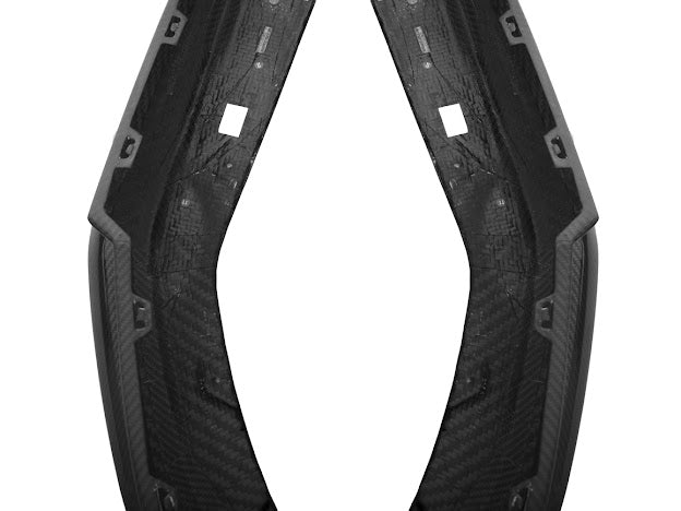 2021-Up BMW G80 M3 | Factory Style CARBON FIBER Rear Apron Lip Splitter Pair