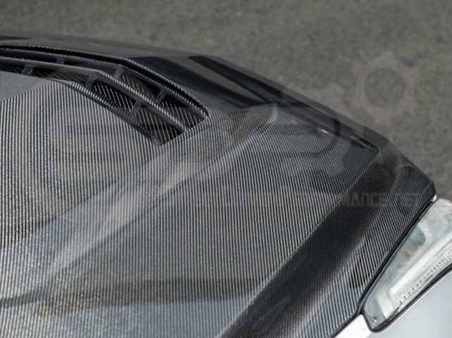 2016-2019 Cadillac ATS / ATS-V - Carbon Fiber Vented Front Hood