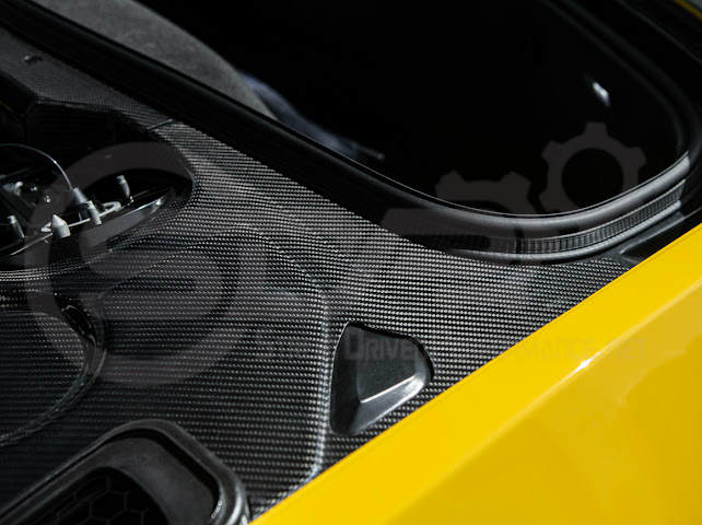 2025-Up Corvette C8 ZR1 | CARBON FIBER Engine Bay Trim Panel Cover Pair