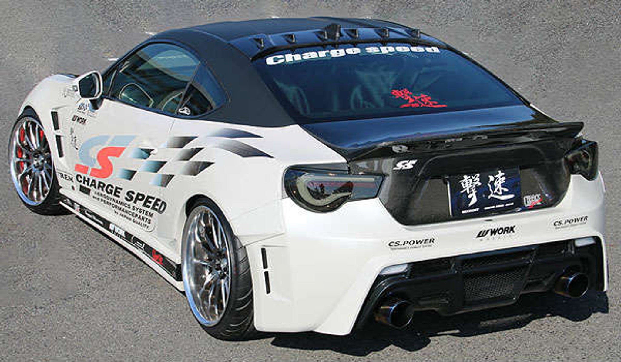 Charge Speed 2013-2020 Subaru BRZ/ Toyota 86/ Scion FRS All Models Type 3 Complete Wide Body Kit with Front DRL & Rear LED Reflector