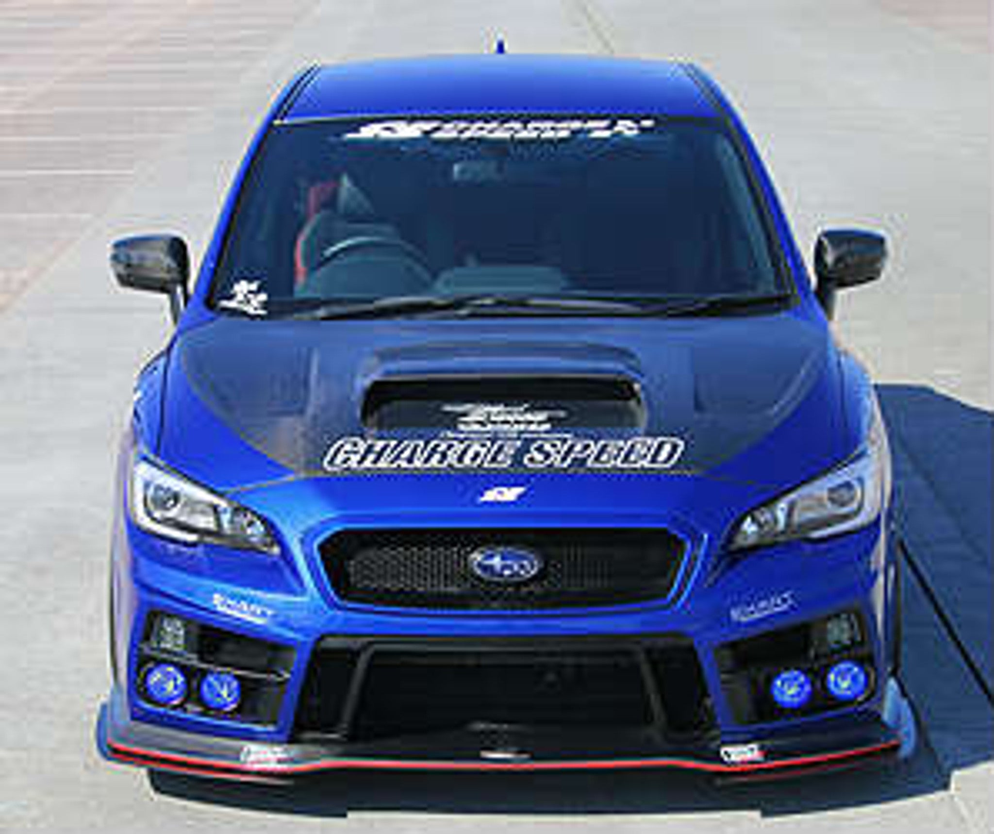 Charge Speed 2015-2021 Subaru WRX/ STi VA S4 Type-1A Front Bumper with CARBON FRONT LIP