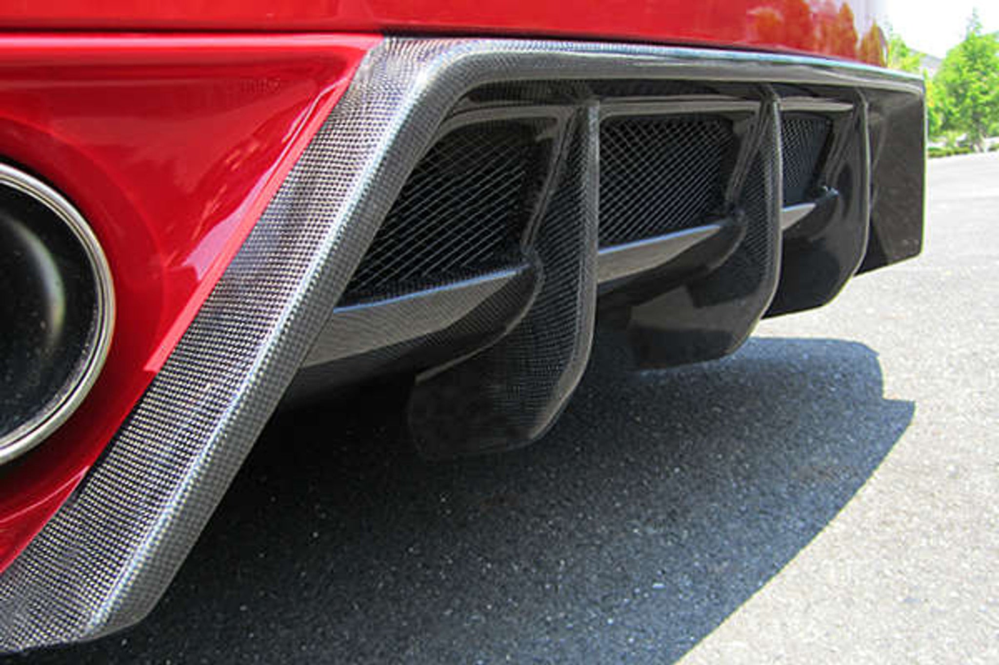 Charge Speed 2012-2016 Nissan GTR R35 Chuki Bottom Line Rear Bumper Diffuser