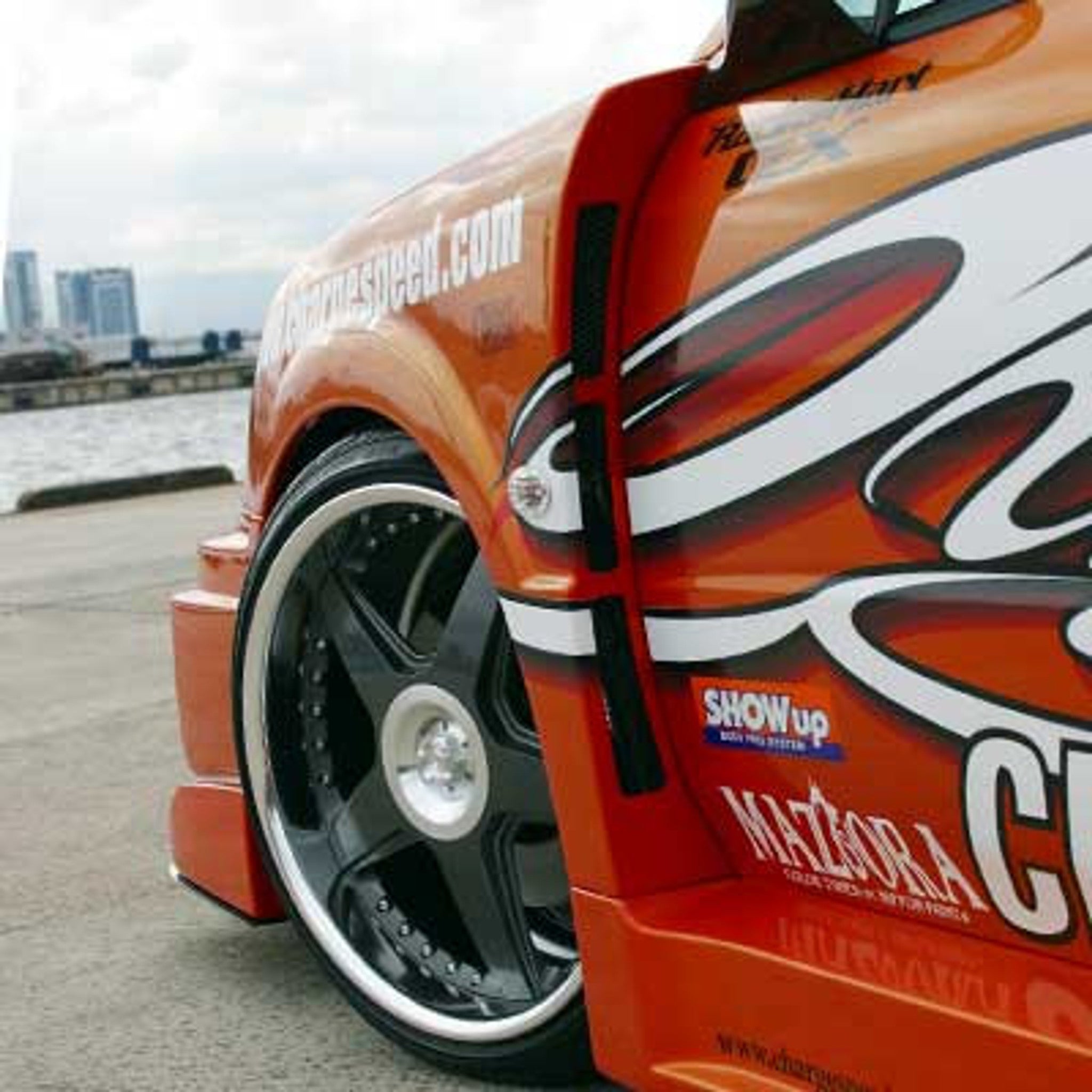 Charge Speed 2004-2005 Subaru Impreza GD-B Peanut Eye Super GT Wide Body Kit Full Kit With 3D CARBON
