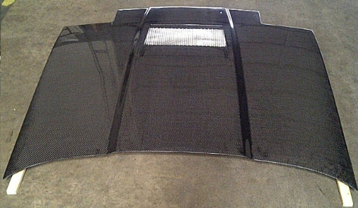 AC868HCI - Advan Intruder Design 1986-1992 Toyota Supra MK-III Intruder Carbon Hood