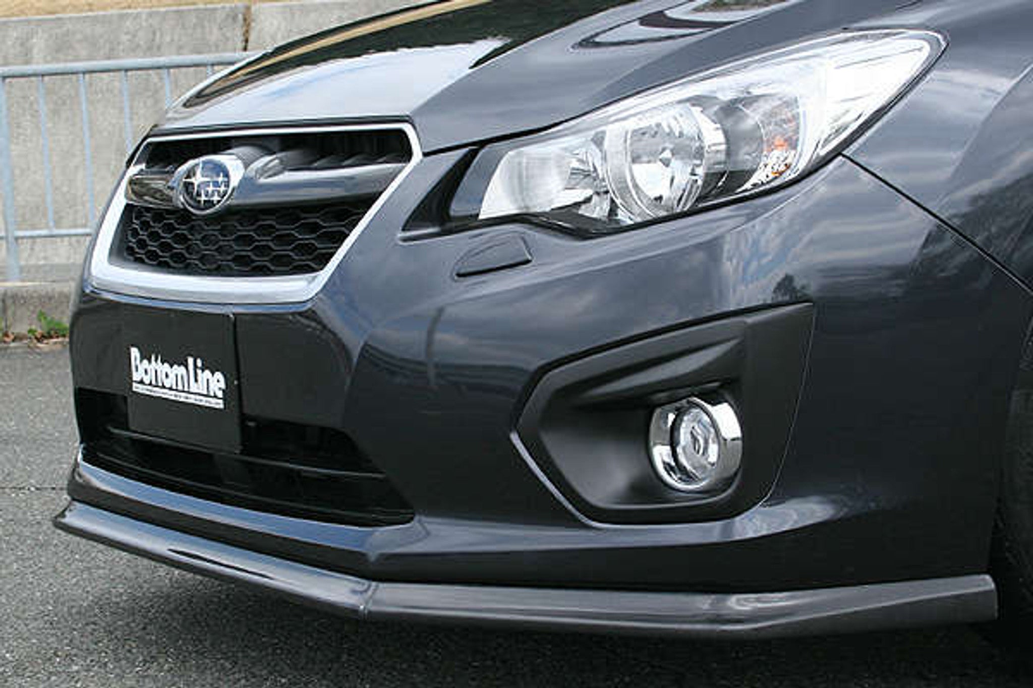 Charge Speed 2012-2015 Subaru Impreza Sedan GJ 4Dr Sedan Bottom Line Carbon Full Lip Kit NO OEM Side Skirts Model