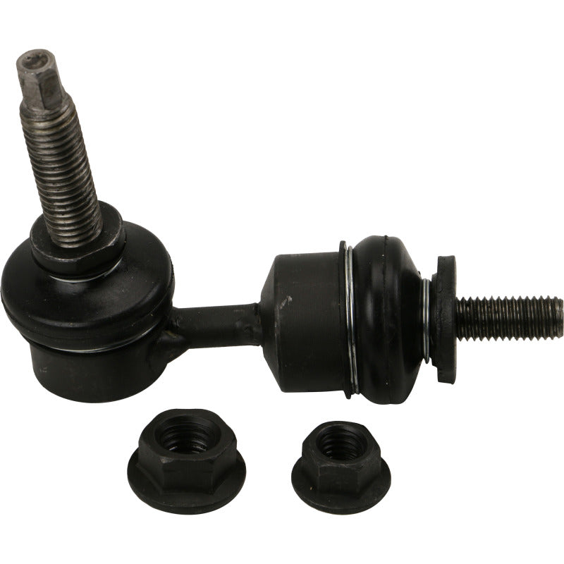 Moog Ford C-Max rear stabilizer bar endlinks, sway bar links kit for model years 2013-2018, showing the metal endlink components