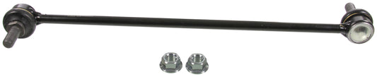 Moog Land Rover Range Rover sway bar endlinks, front stabilizer bar link kit for 2003-2012 model with metal and rubber components.