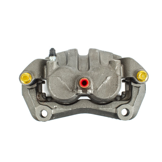 PowerStop front left OE brake caliper with bracket for Nissan Frontier 2005-2018, automotive part for brake system repair.