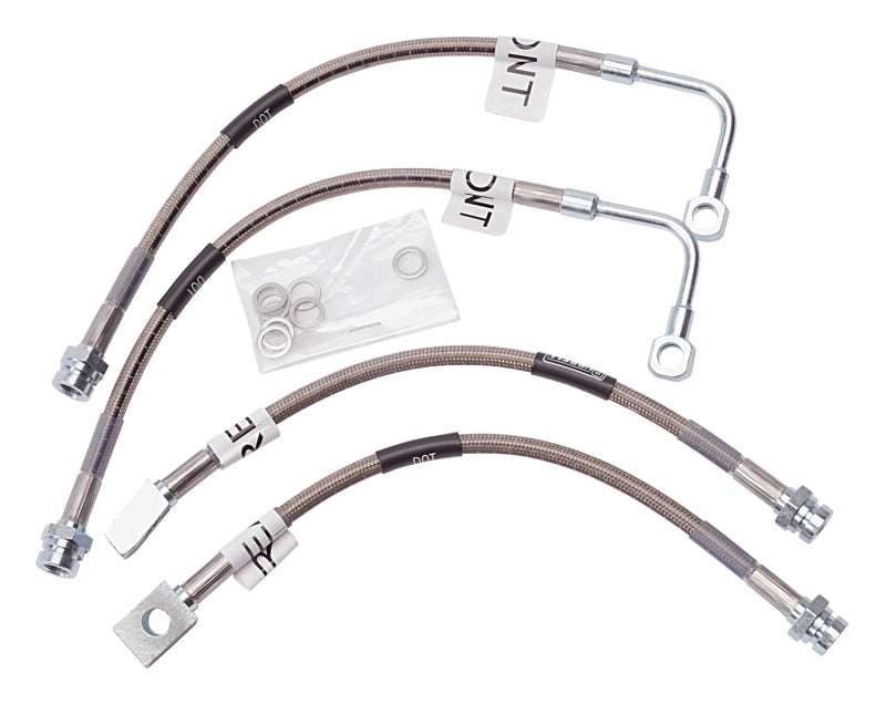 Russell Performance brake line kit for 1994-96 Chevrolet Corvette, including ZR-1 models, with detailed brake hose components.