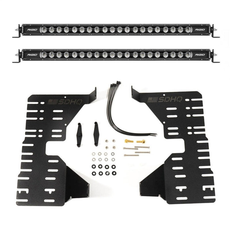 Rigid Industries SR Radiance grill bar for Toyota Tundra and Sequoia 22-26, featuring a sleek, durable grille design.