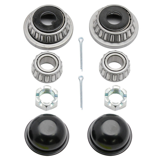 Wilwood 2-pack bearing seal locknut and cap set for 55-57 Chevy pro spindle assembly, automotive brake and wheel components