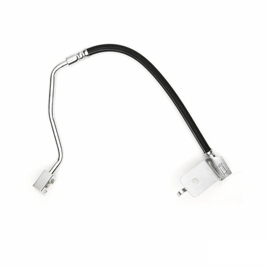 DFC brake line kit for 96-98 Ford Mustang rear-left L brake hose, showing the durable metal and rubber brake hose assembly.