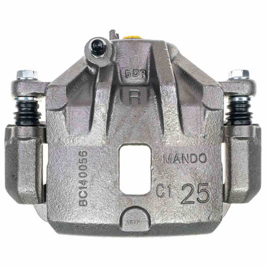 PowerStop front right OE brake caliper with bracket for 2004-2005 Hyundai Sonata, automotive part with detailed components.