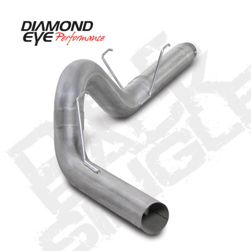 Diamond Eye Performance DPF back exhaust kit for 07.5-11 CUMMINS 6.7L, featuring 44-inch length and durable aluminum construction.