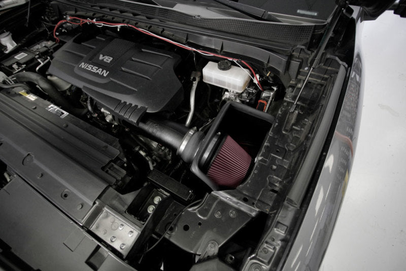 K&N 2017 Nissan Titan V8-5.6L F/I AirCharger Performance Intake