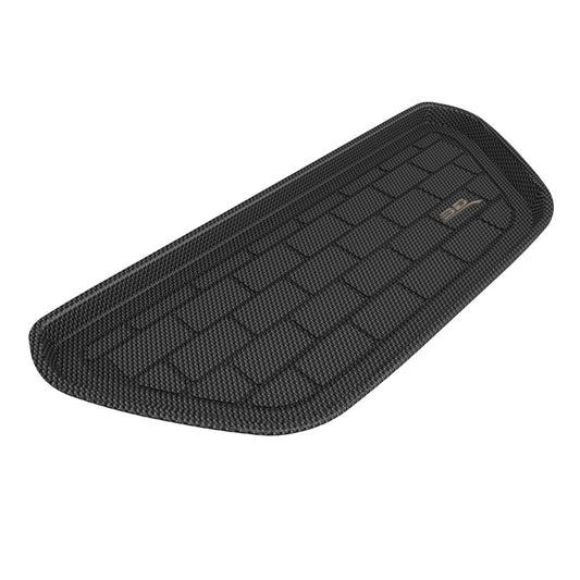 3D MAXpider rubber front cargo liner for Polestar 2 2021-2023, black Kagu design, custom-fit car floor mat.