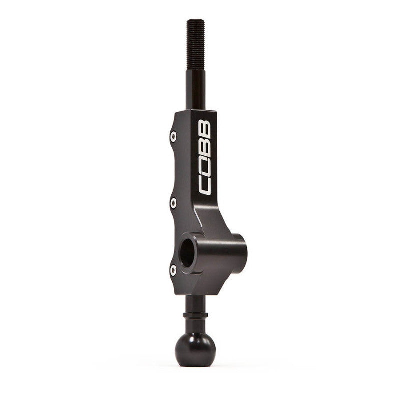 COBB double adjustable shifter for Subaru WRX 2008-2011, Legacy GT 2005-2009, Outback XT, featuring ergonomic design and metal finish.