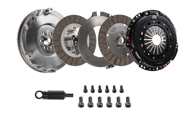 DKM Clutch BMW F22/F23 M 235i MS Organic Twin Disc Clutch Kit with Flywheel for high torque performance, 660 ft/lbs.