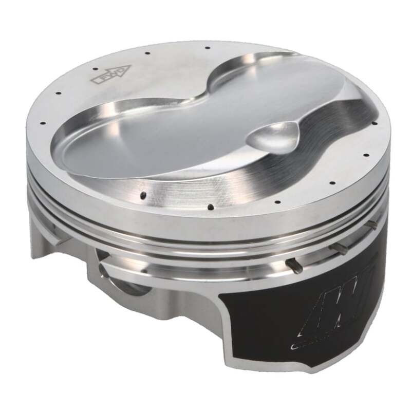 Wiseco forged Chevy LSX piston set of 8 with 4.070-inch bore, 1.110-inch compression height, and 11.80cc combustion chamber.