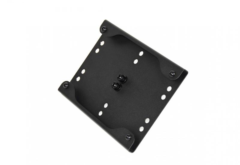 Kentrol textured black Jeep shackle mounted license plate bracket for Wrangler JK, designed for easy installation and durable use.