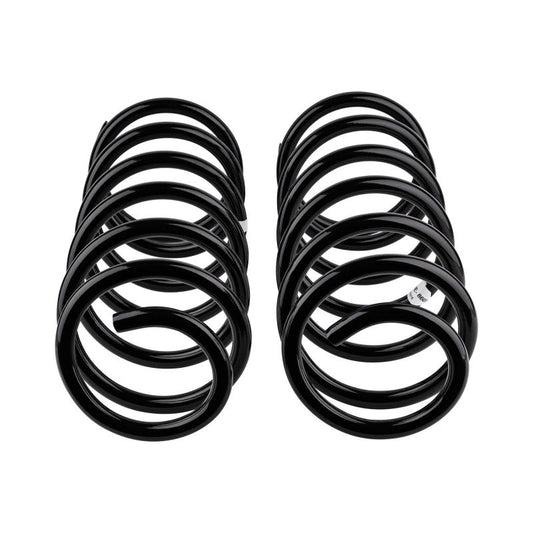 Old Man Emu ARB OME rear coilover spring for 80 Med vehicle, showing a close-up of the coil spring for off-road suspension.