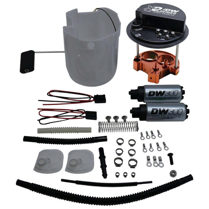 DeatschWerks fuel pump module for 2012-2016 Scion FR-S, 2012-2020 Subaru BRZ, and 2017-2020 Toyota 86 with DW300 pump included
