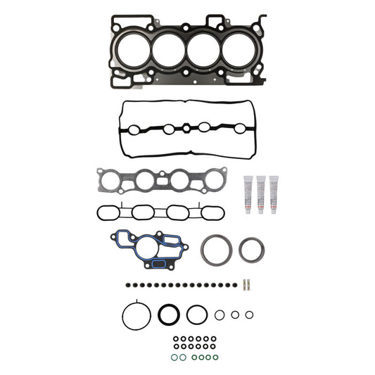 Fel-Pro Nissan Sentra HS 26338 PT PermaTorque engine cylinder head gasket set, showing the gasket components on a white background.