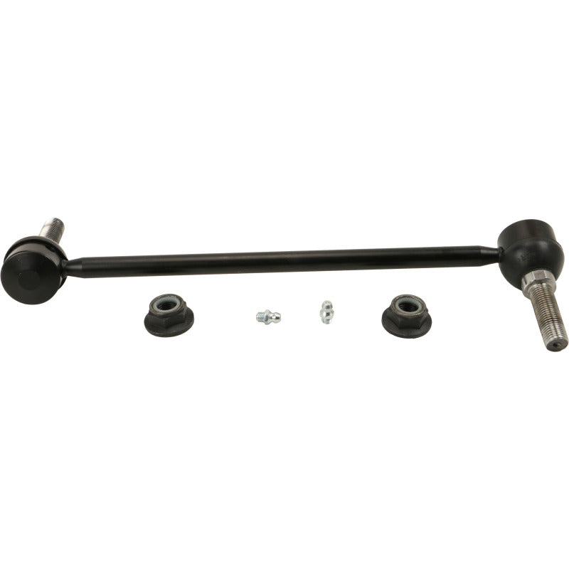 Moog Ford Police Interceptor Sedan front left sway bar endlink kit with stabilizer bar link for 2013-2019 models.