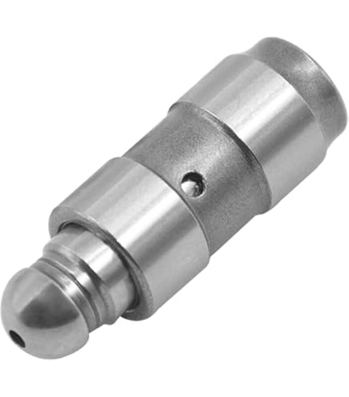 Clevite hydraulic valve lifters for GM 4.3L diesel truck, showing metal components and detailed valve design.
