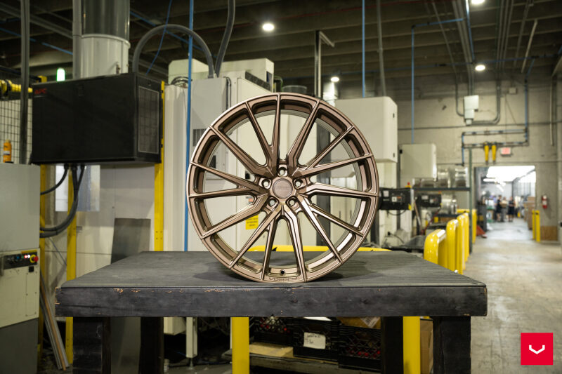 Vossen HF4T - 20x9 - ET35 - 5x120 - 64.1 - FLAT - SBZ - Satin Bronze Wheel - Right