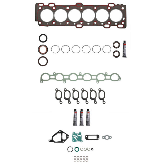 Fel-Pro Volvo XC90 HS 26574 PT PermaTorque engine cylinder head gasket set showing gaskets and sealing surfaces.