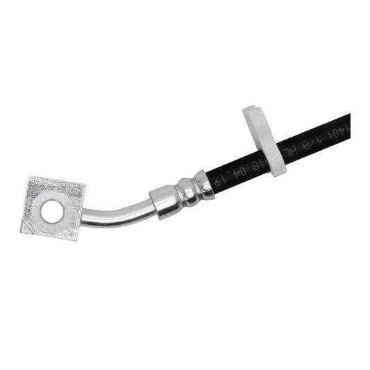 DFC 10-22 Ram 1500 rear brake hose, part of brake line kit, showing the flexible rubber and metal fittings.