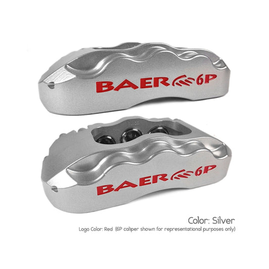 Baer Brakes 97-04 Chevrolet Corvette 14-inch Pro+ front SDZ brake kit with silver calipers and rotors, performance brake components