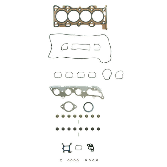 Fel-Pro Mazda 3 HS 26409 PT PermaTorque engine cylinder head gasket set with multiple gaskets and sealing surfaces on the image.