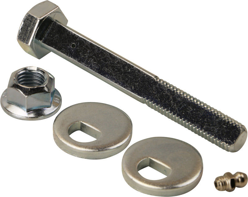 Moog rear alignment camber and toe kit for 2015-2017 Chrysler 200 suspension, showing metal components and adjustment parts.