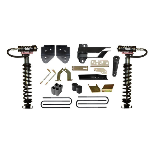 Skyjacker 6-inch coilover suspension kit for 2017 Ford F350 4WD, featuring durable coilover shocks and suspension components.