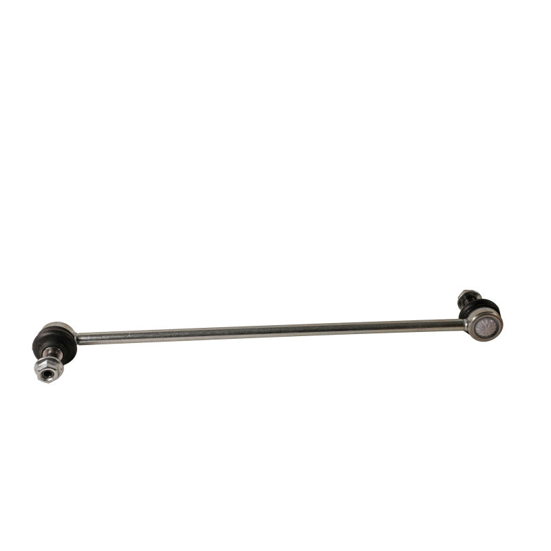 Moog Honda Civic 2016-2021 front sway bar endlink, automotive suspension part with metal connections and rubber bushings.